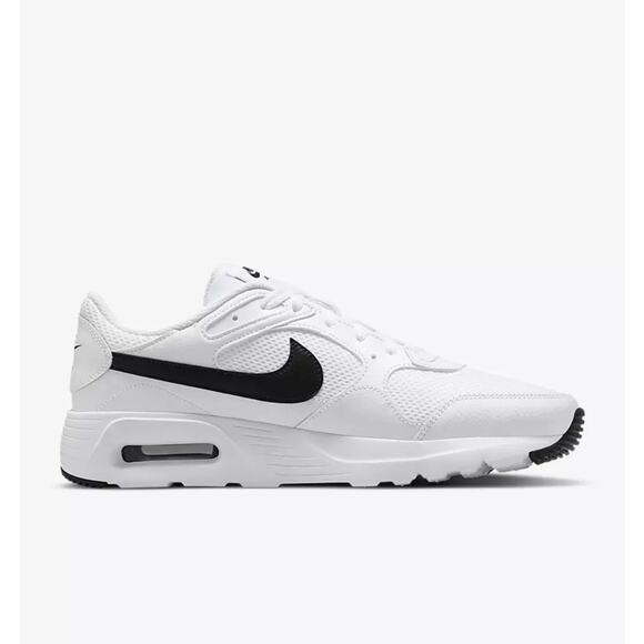 Nike Air Max SC Low Top Running Shoes White Black NEW Womans Size 6.5 - Picture 5 of 9